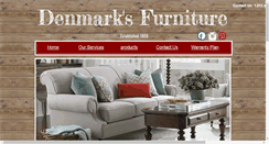 Desktop Screenshot of denmarksfurnituremart.com